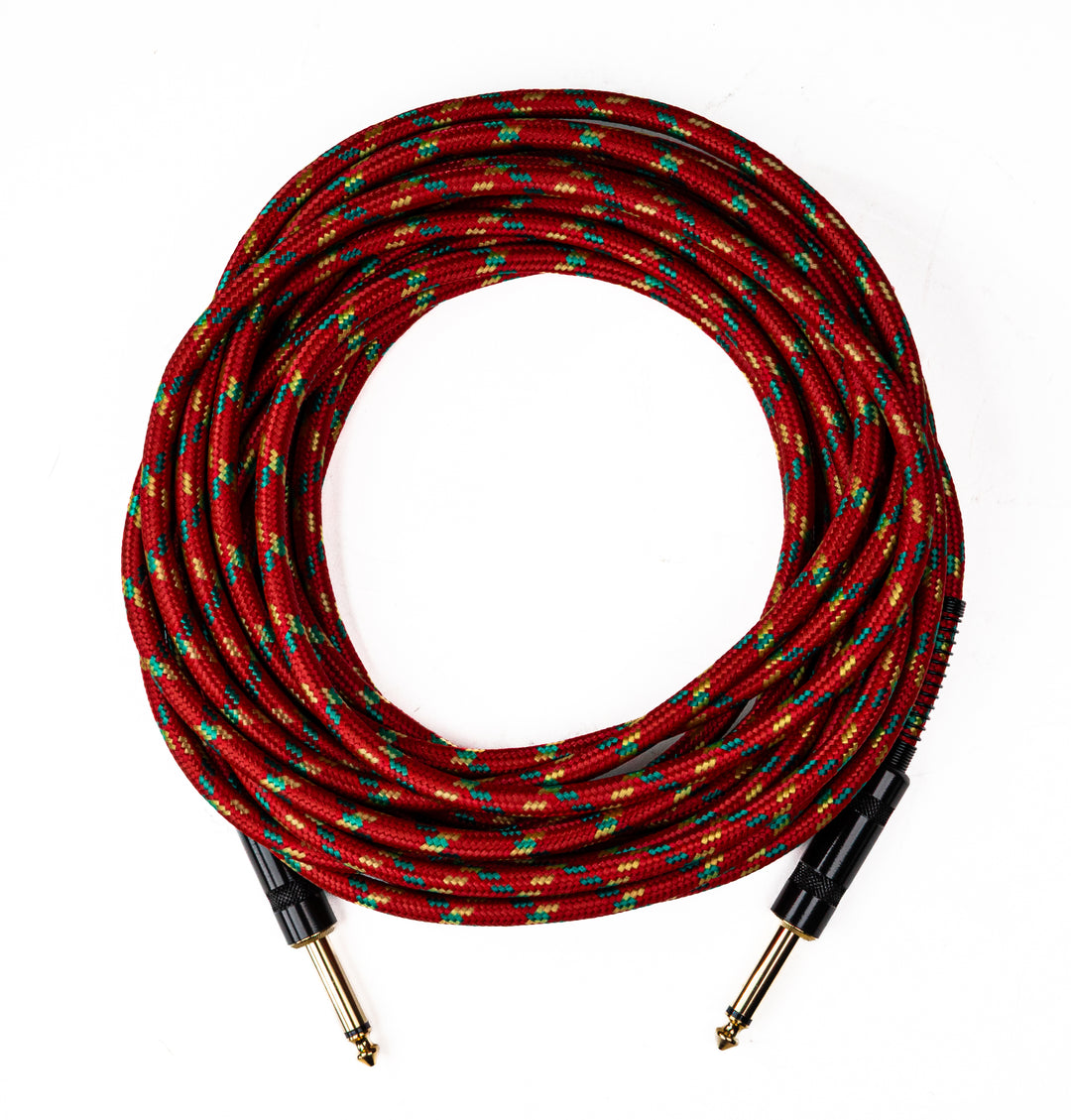 Perfex-Klinkenkabel (Rot/Gold) (7,5 m)