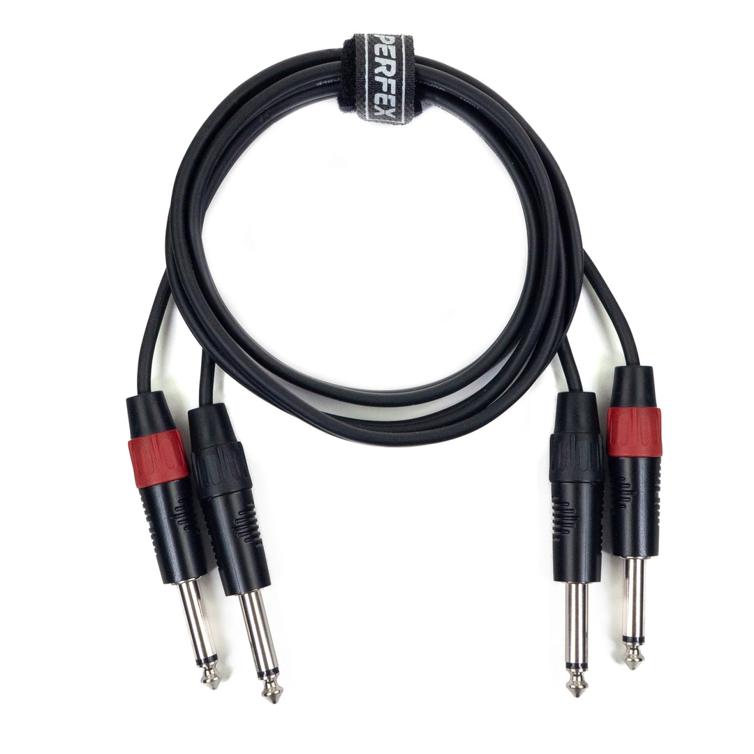 2x JACK TS zu 2x JACK TS (1,3m)