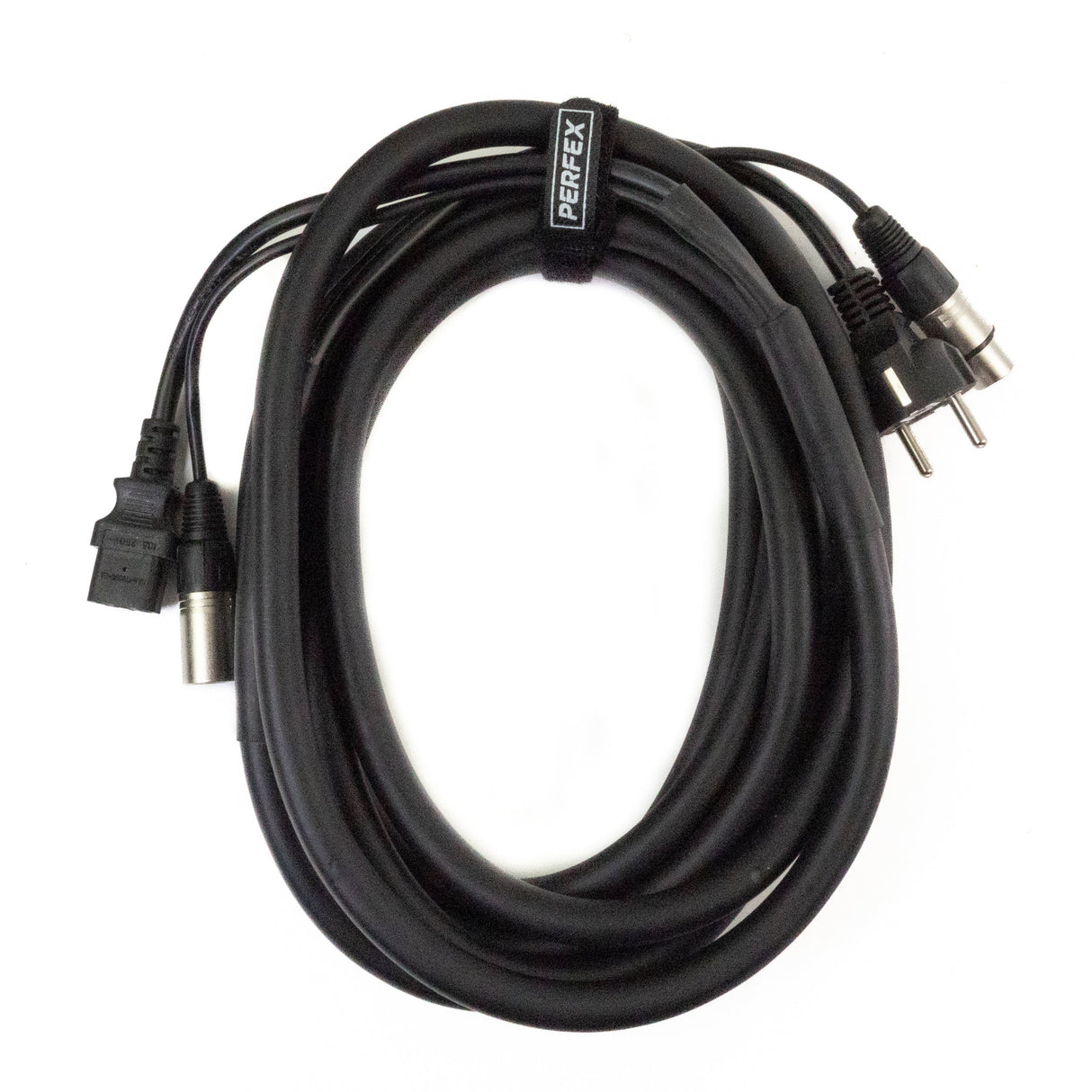 Perfex XLR & IEC Stromkabel (Audio, 5m)