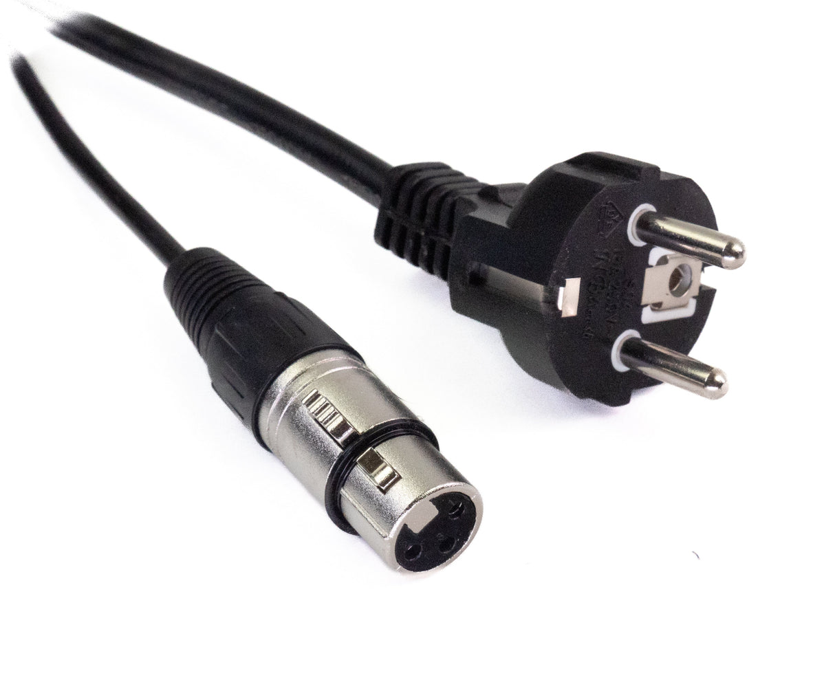 Perfex XLR & IEC Stromkabel (Audio, 10m)