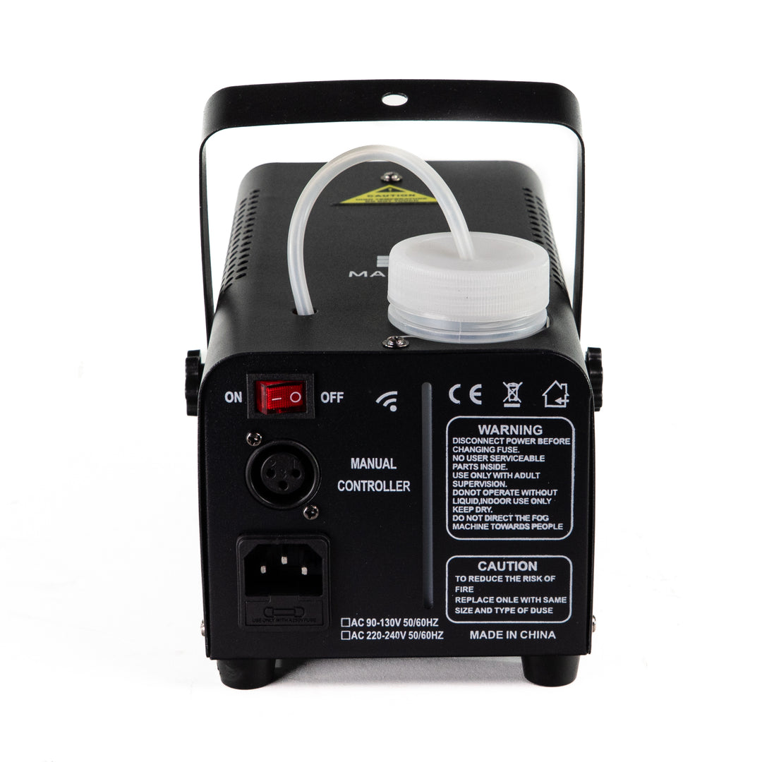 Marconi RGB Nebelmaschine (400 W, Sort) Bundle