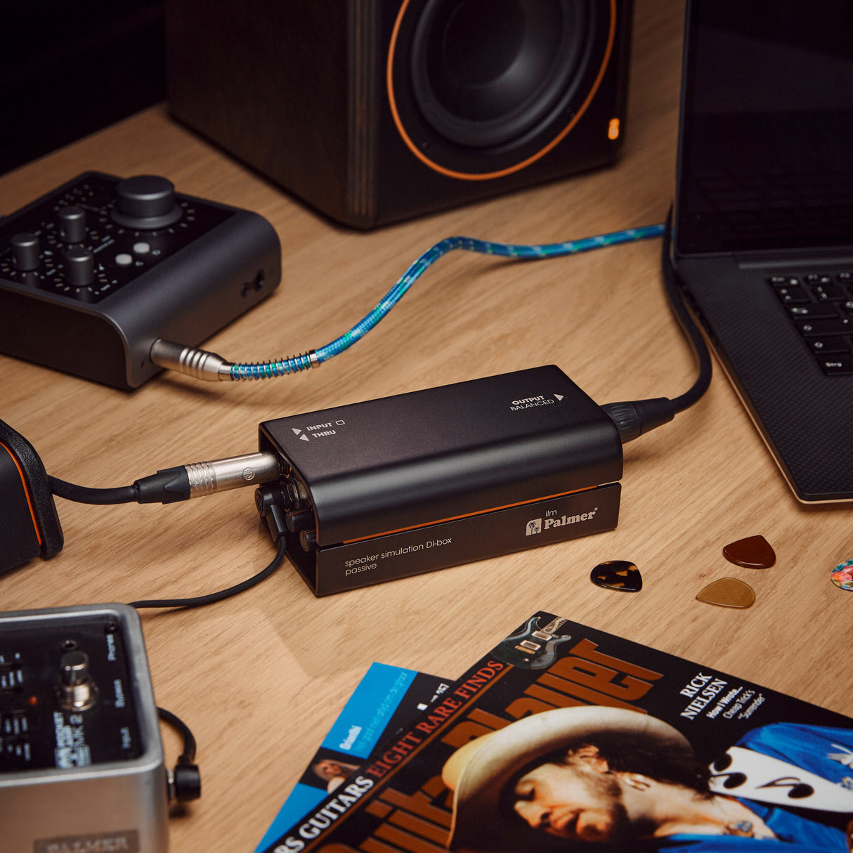 Palmer RIVER ilm - Passive Lautsprechersimulations-DI-Box
