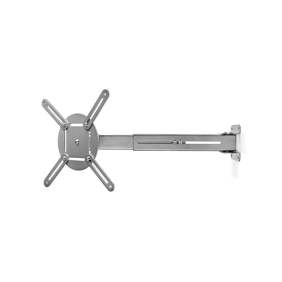 Wandhalterung für Projektor vollbeweglich 10 kg Silber