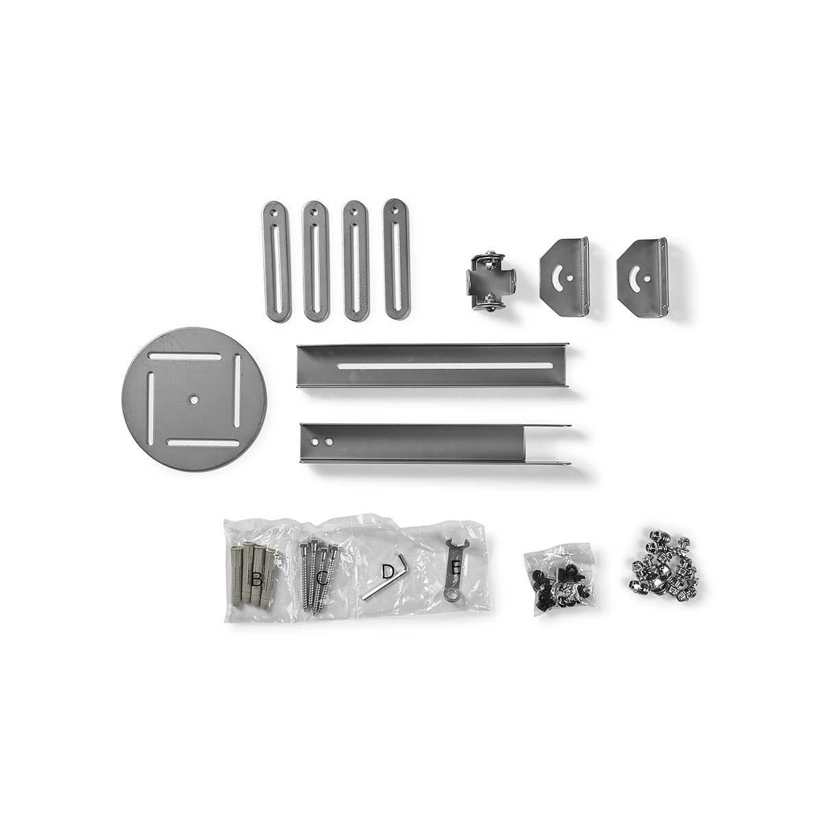 Wandhalterung für Projektor vollbeweglich 10 kg Silber