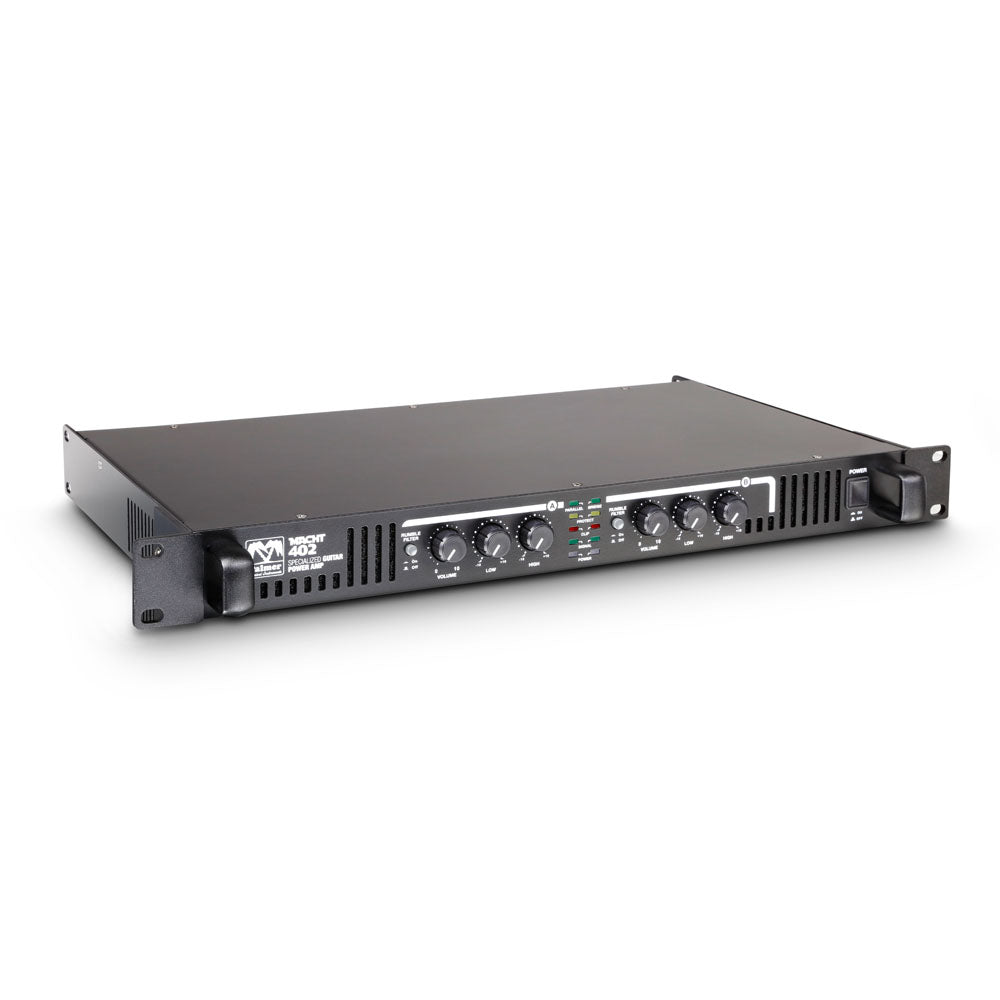 Palmer MACHT 402 - 19" Stereo-Endstufenverstärker für Gitarren