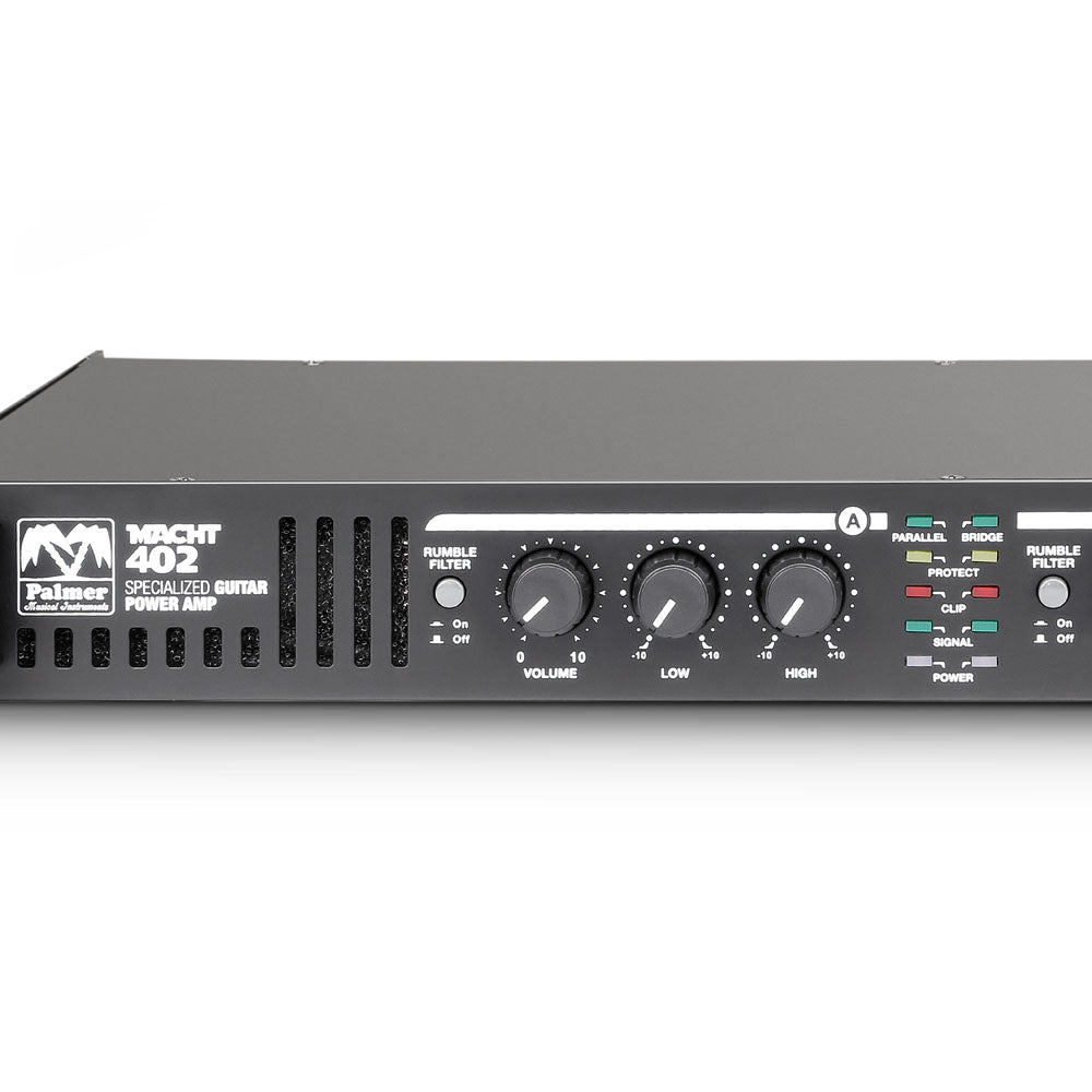 Palmer MACHT 402 - 19" Stereo-Endstufenverstärker für Gitarren