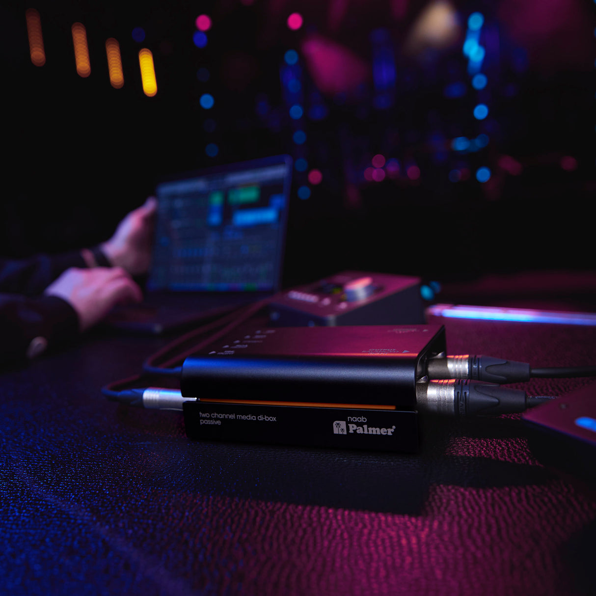 Palmer RIVER naab - Passive 2-Kanal-DI-Box für Medienanwendungen