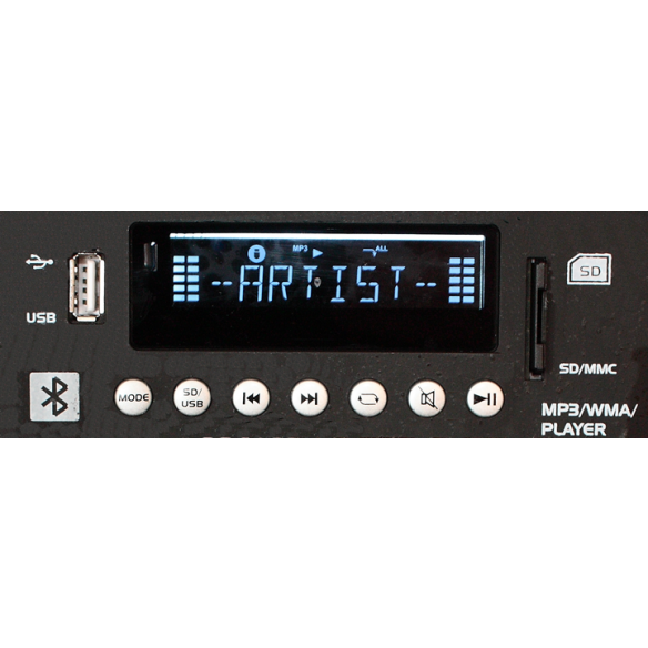 Ibiza PORT8UHF-BT tragbarer Lautsprecher