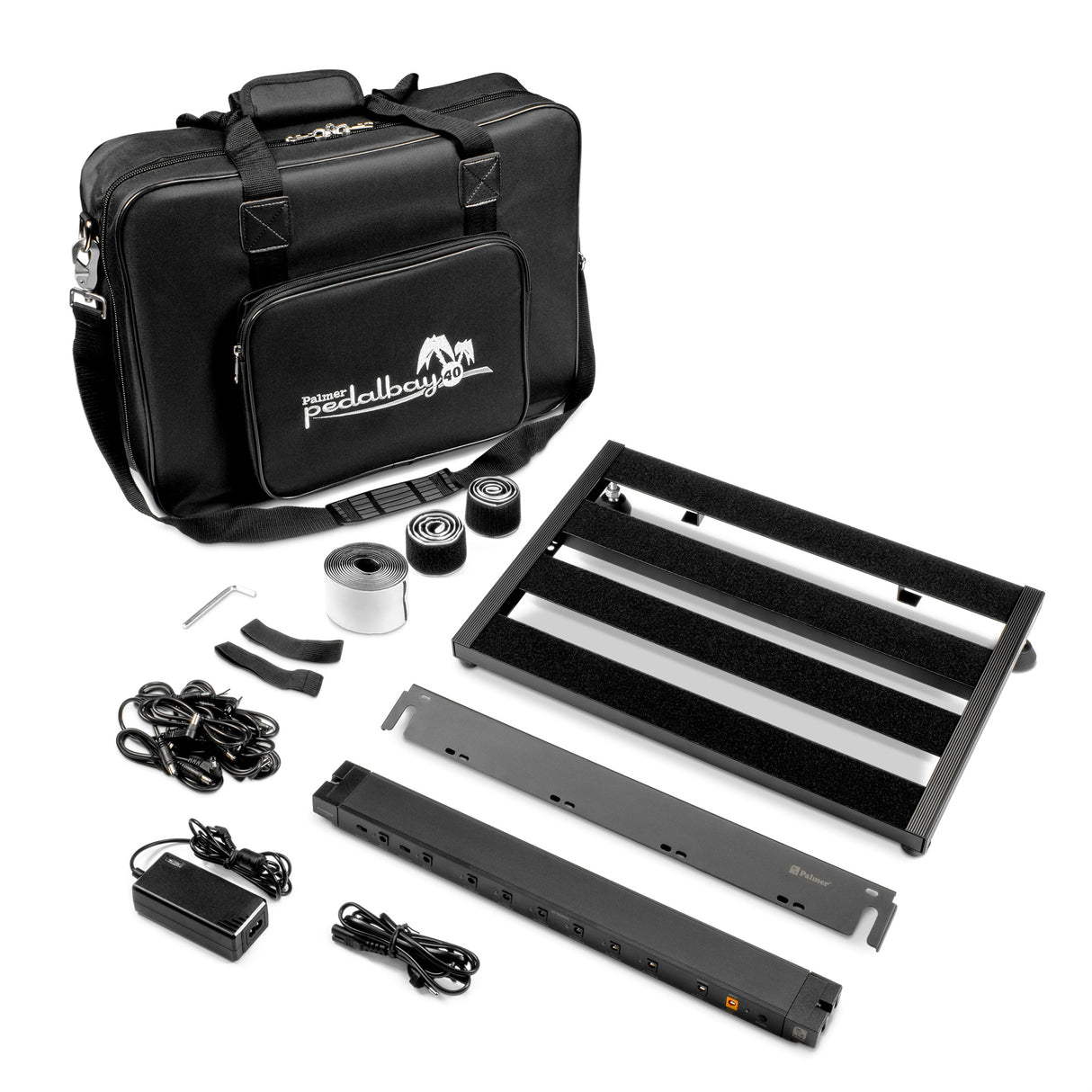 Palmer Pedalbay® 40 PB - Pedalboard inkl. WTPB40-Stromleiste