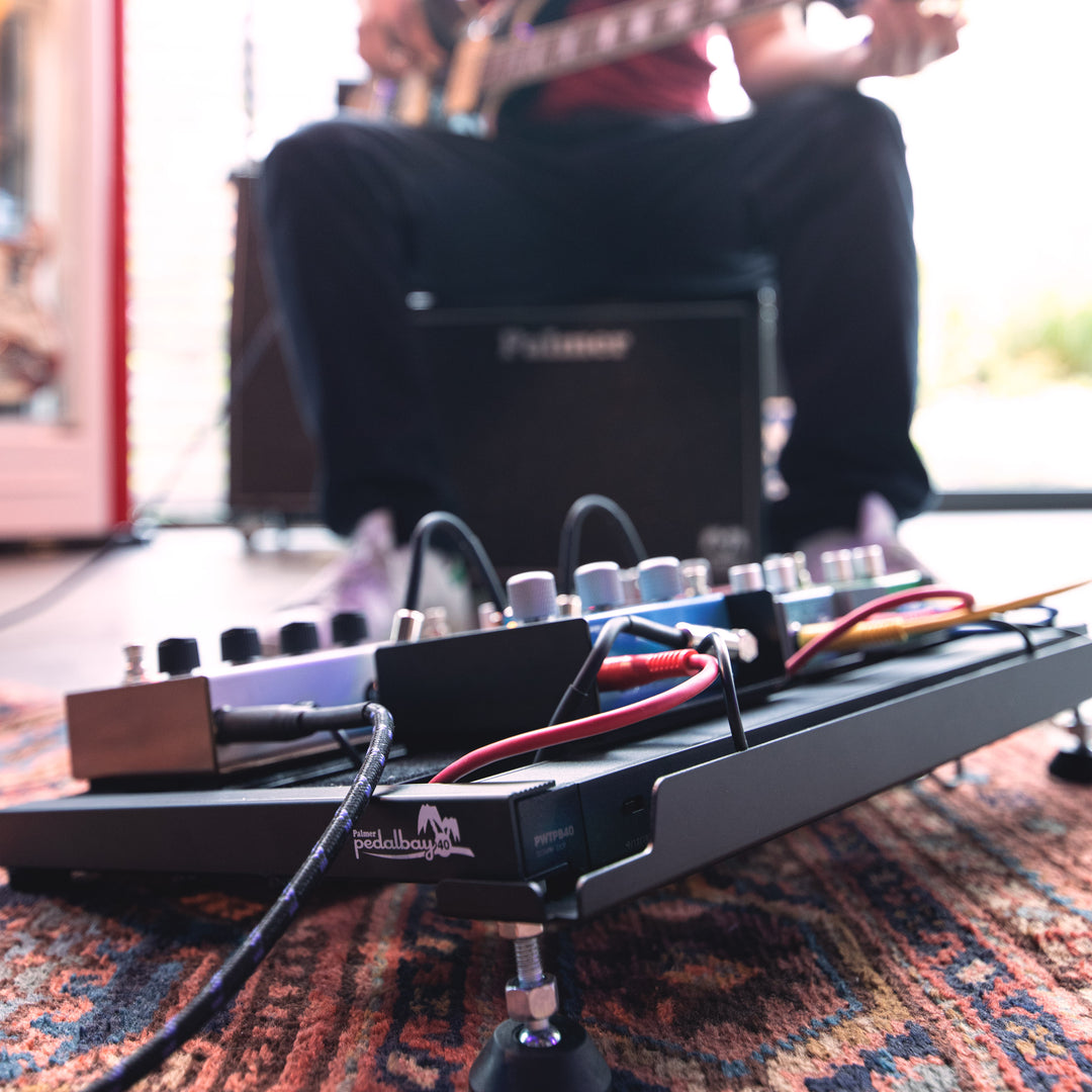 Palmer Pedalbay® 40 PB - Pedalboard inkl. WTPB40-Stromleiste