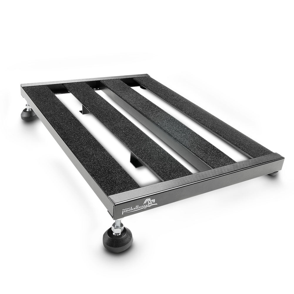 Palmer PEDALBAY® 40 - Leichtes Pedalboard mit variabler Konfiguration und schützendem Softcase, 45 cm