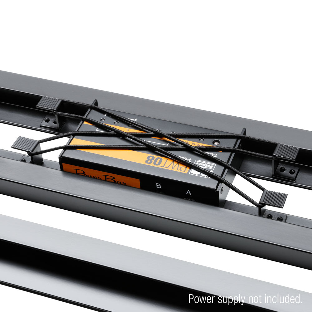 Palmer PEDALBAY® 60 L - Leichtes, verstellbares Pedalboard mit schützendem Softcase, 60 cm