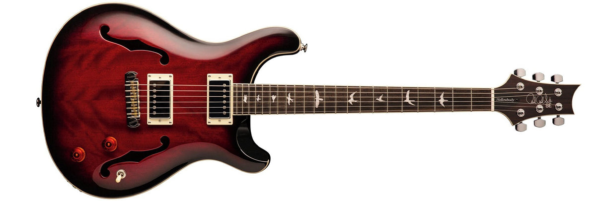 PRS SE Hollowbody Standard (Fire Red Burst )