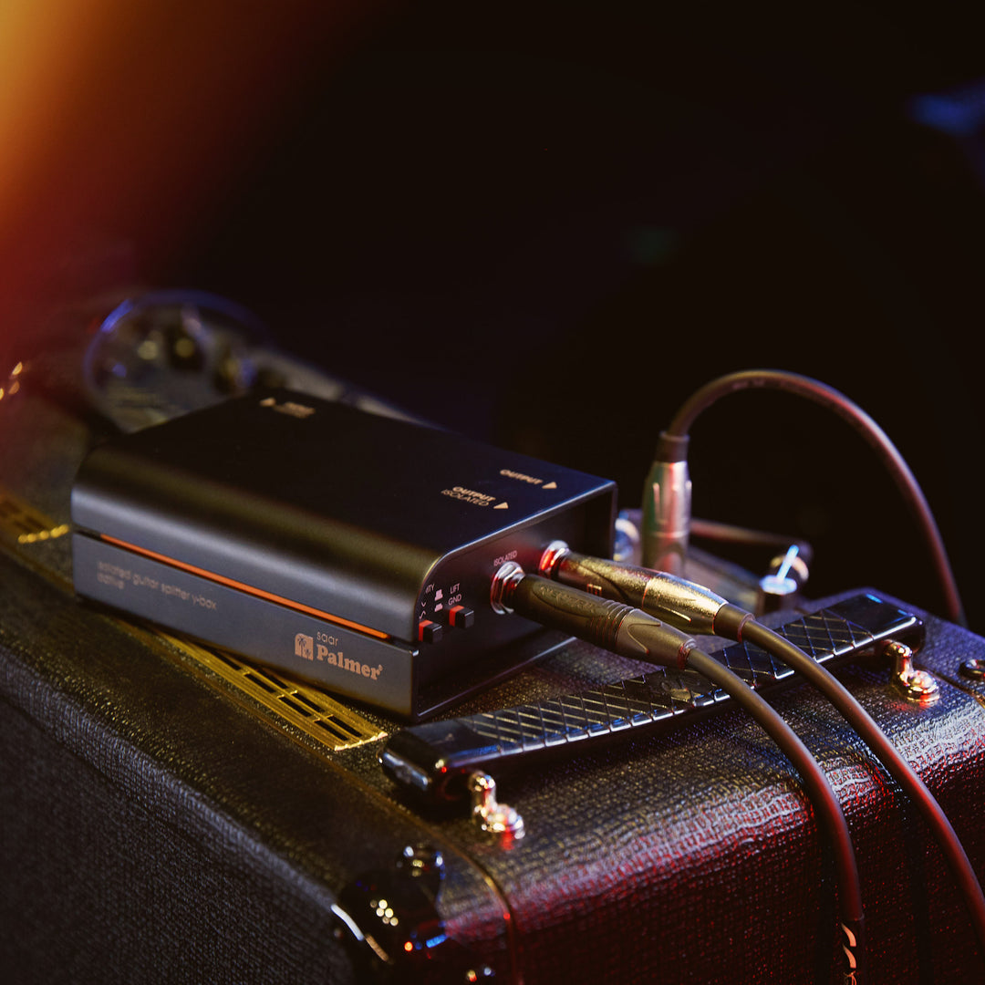 Palmer RIVER saar - Aktiver Gitarrensplitter Y-Box