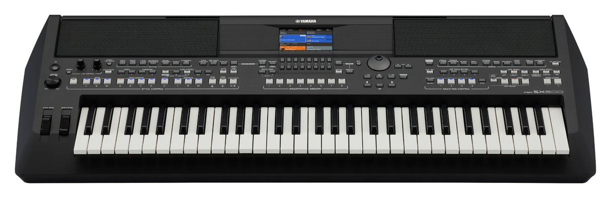 Yamaha PSR-SX600 Keyboard (Schwarz)