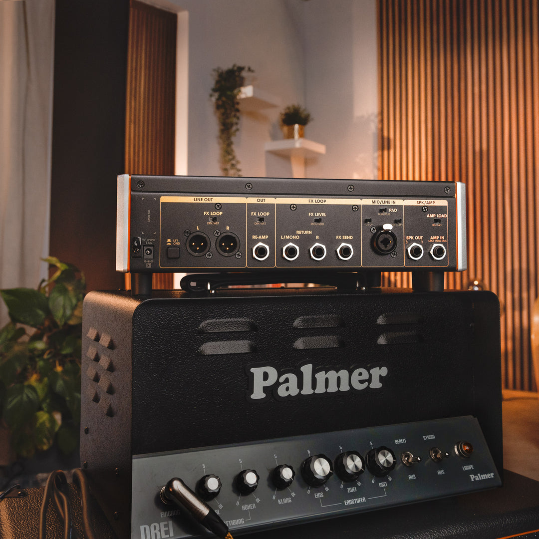 Palmer SUPREME SOAKER - Analoge dynamische Röhrenverstärker-Hub