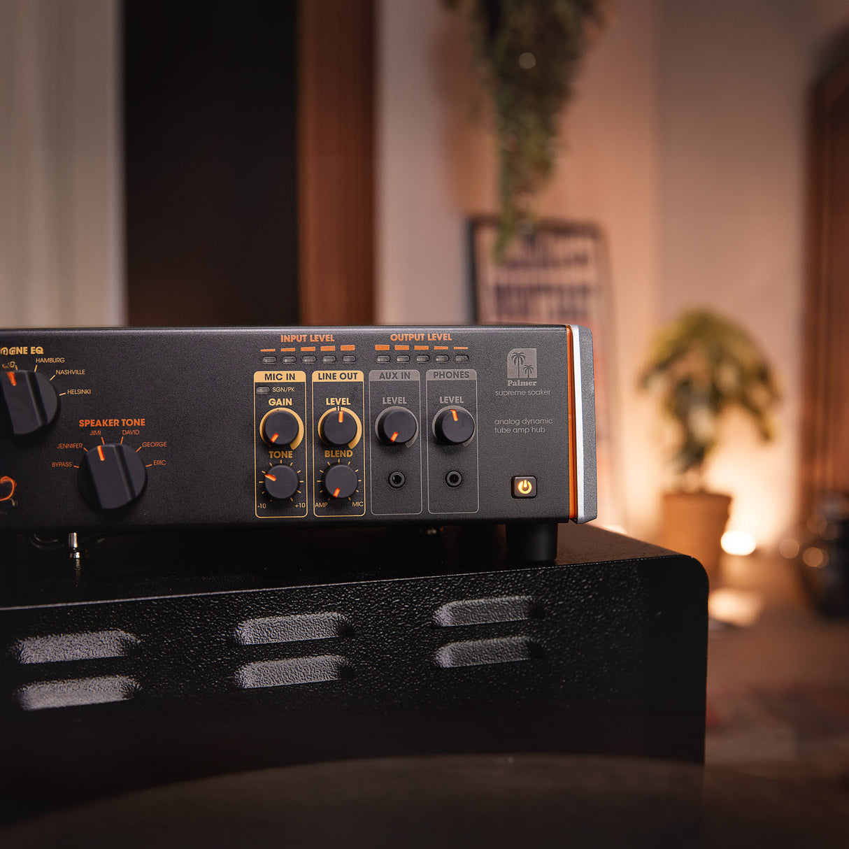 Palmer SUPREME SOAKER - Analoger dynamischer Röhrenverstärker-Hub