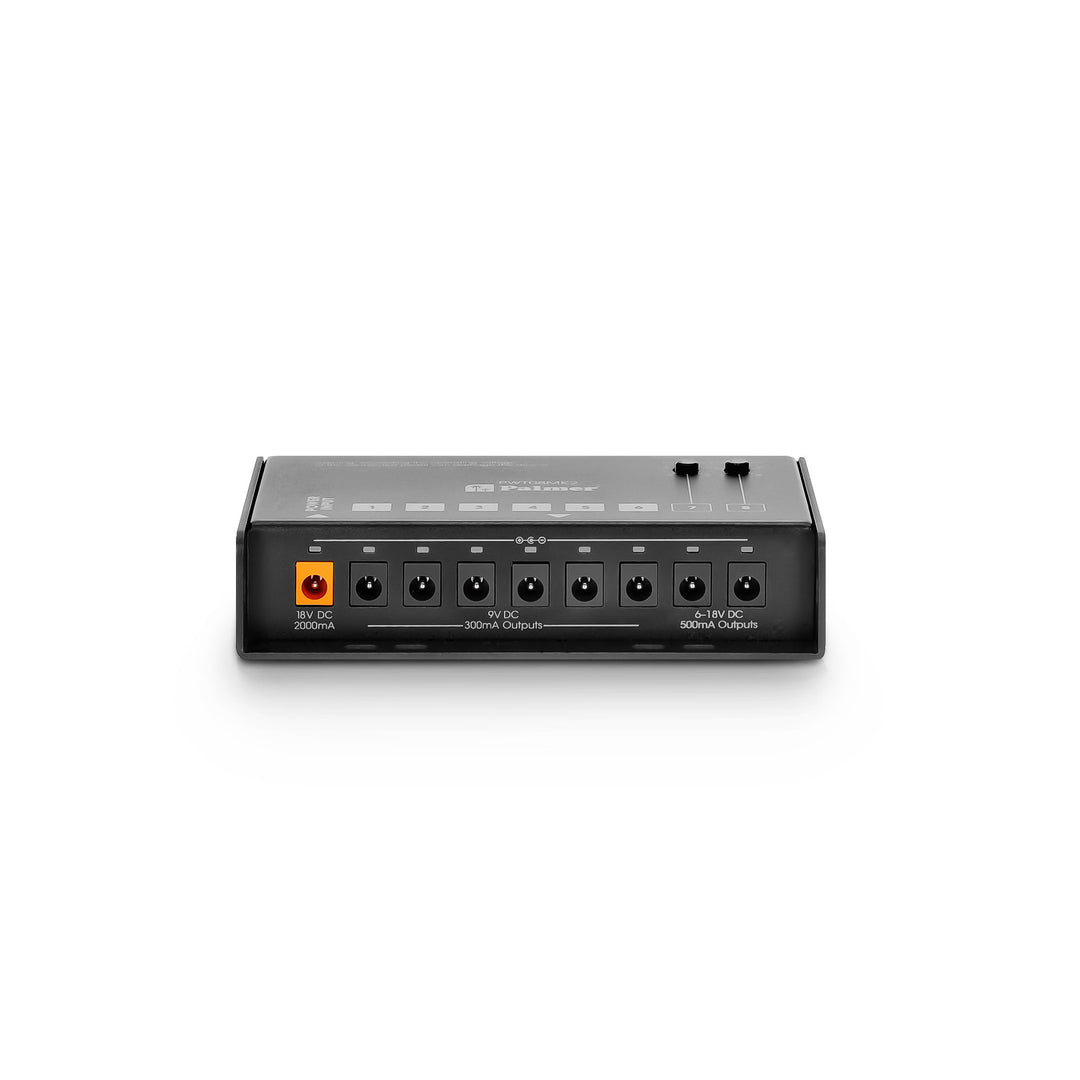 Palmer PWT 08 MK2 - Universelles 8-Ausgangs-Pedalboard-Netzteil