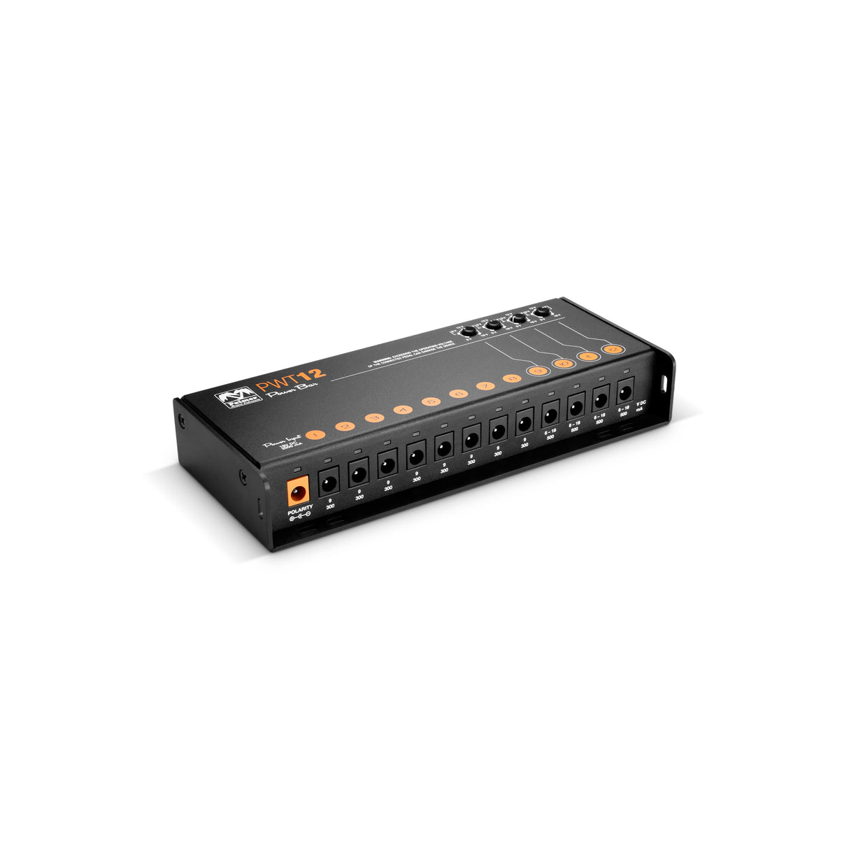Palmer PWT 12 MK 2 – Universelles Netzteil für Pedalboard mit 12 Ausgängen