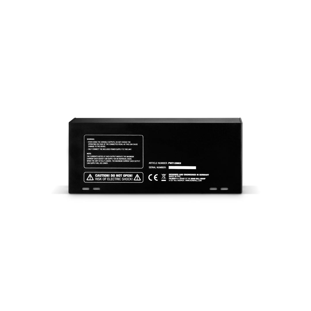 Palmer PWT 12 MK 2 – Universelles Netzteil für Pedalboard mit 12 Ausgängen