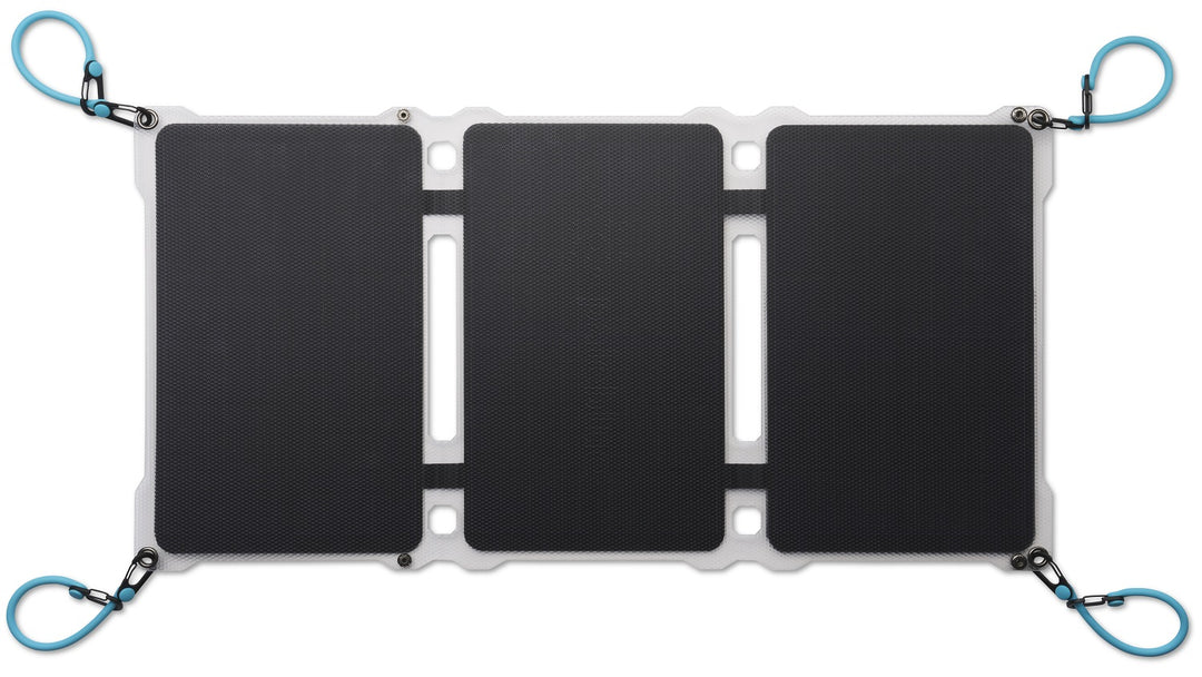 Pale Blue Approach 2 Solar Panel 21W Triple, w/bungee & storage case