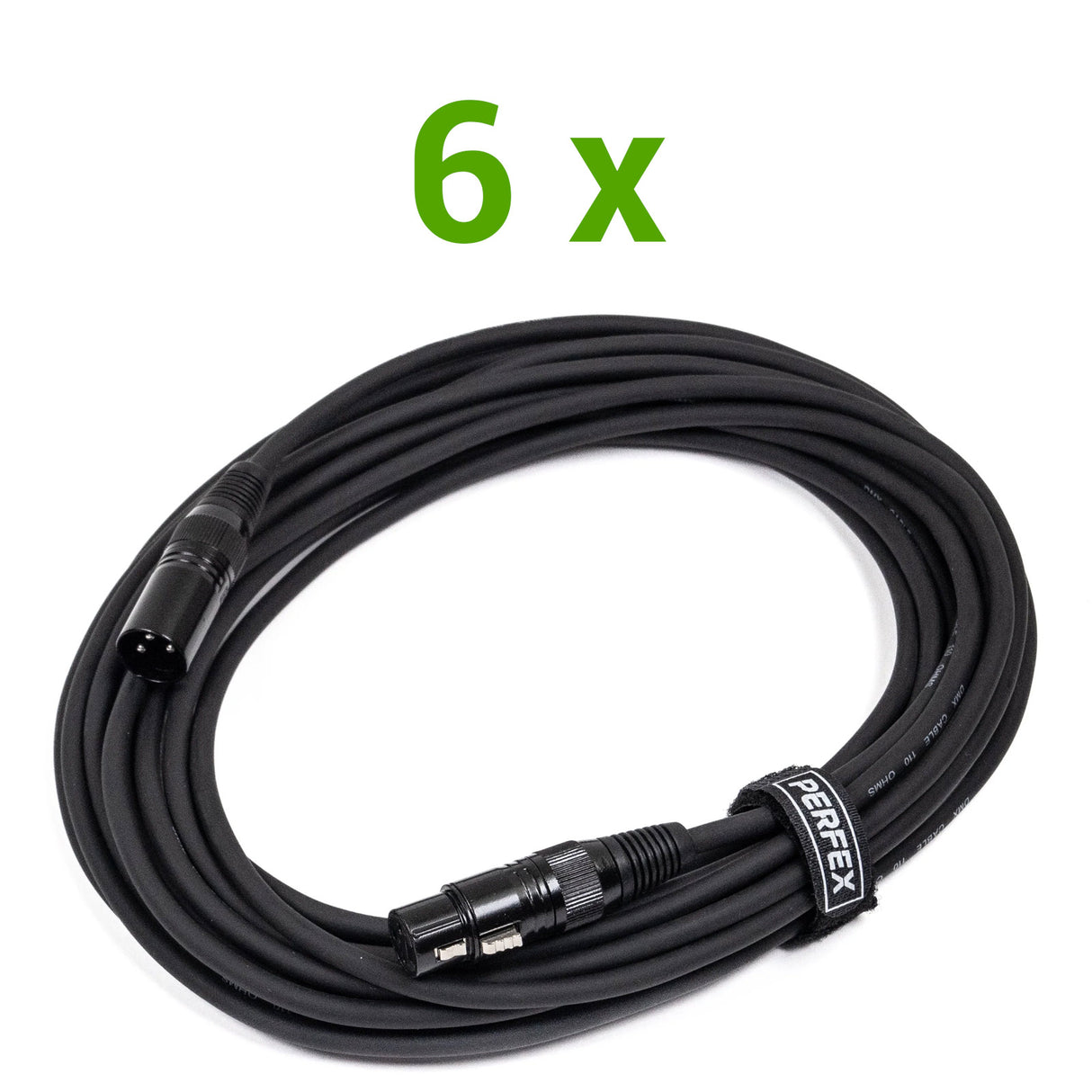 DMX Kabel Paket (6x10m)