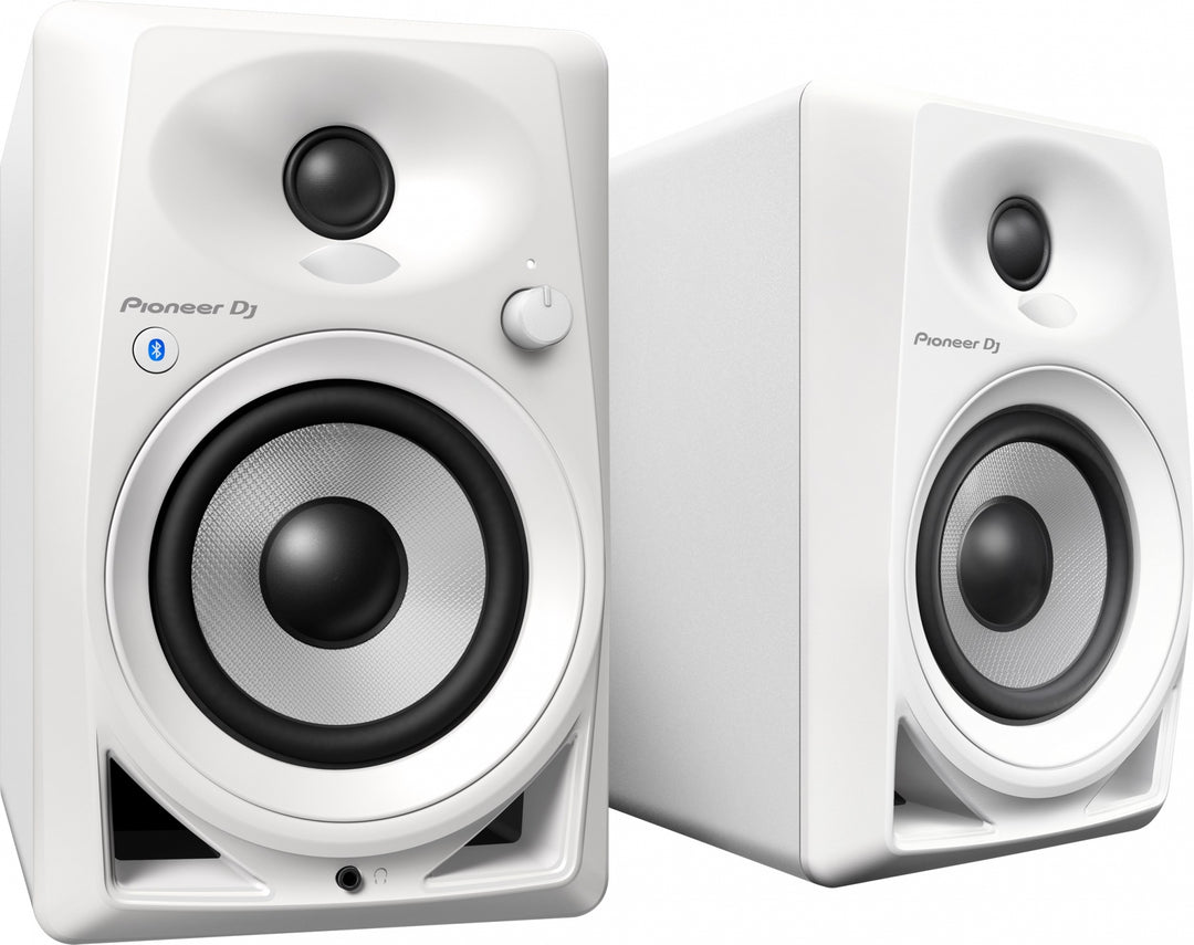 Pioneer DJ DM-40BT-W - Studiomonitore mit Bluetooth (Weiß)