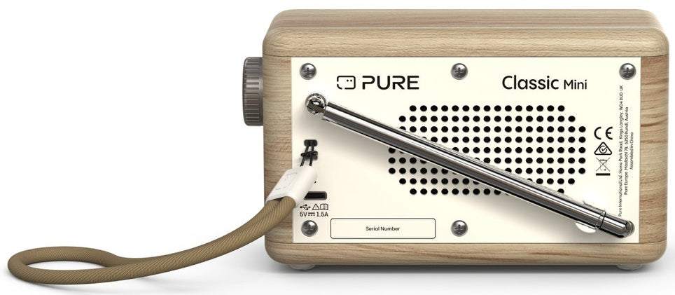 Pure Classic Mini Cotton White/Oak