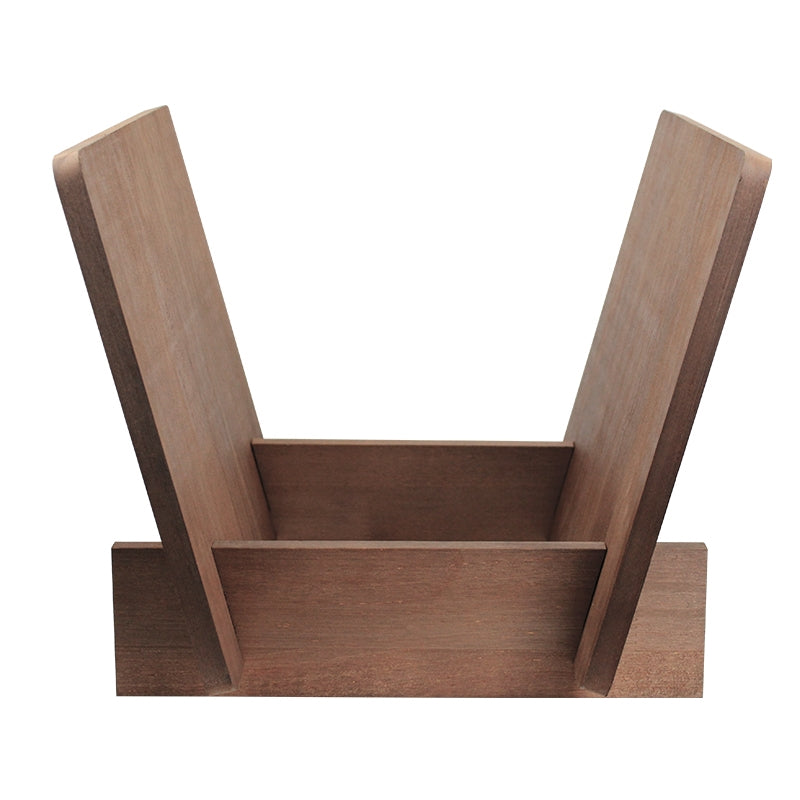 Vinylhalter aus Holz