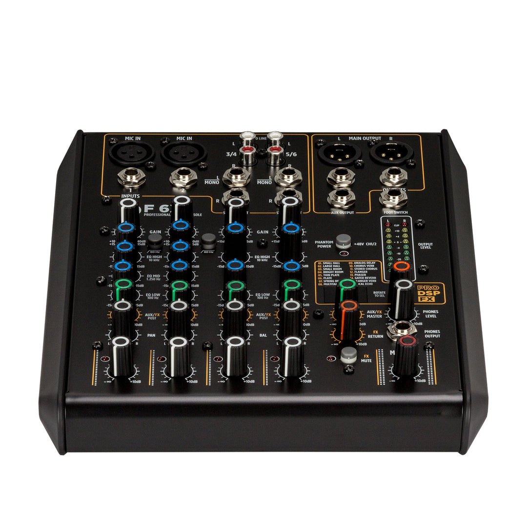 RCF Mixer F 6X 6 Kanäle und DSP