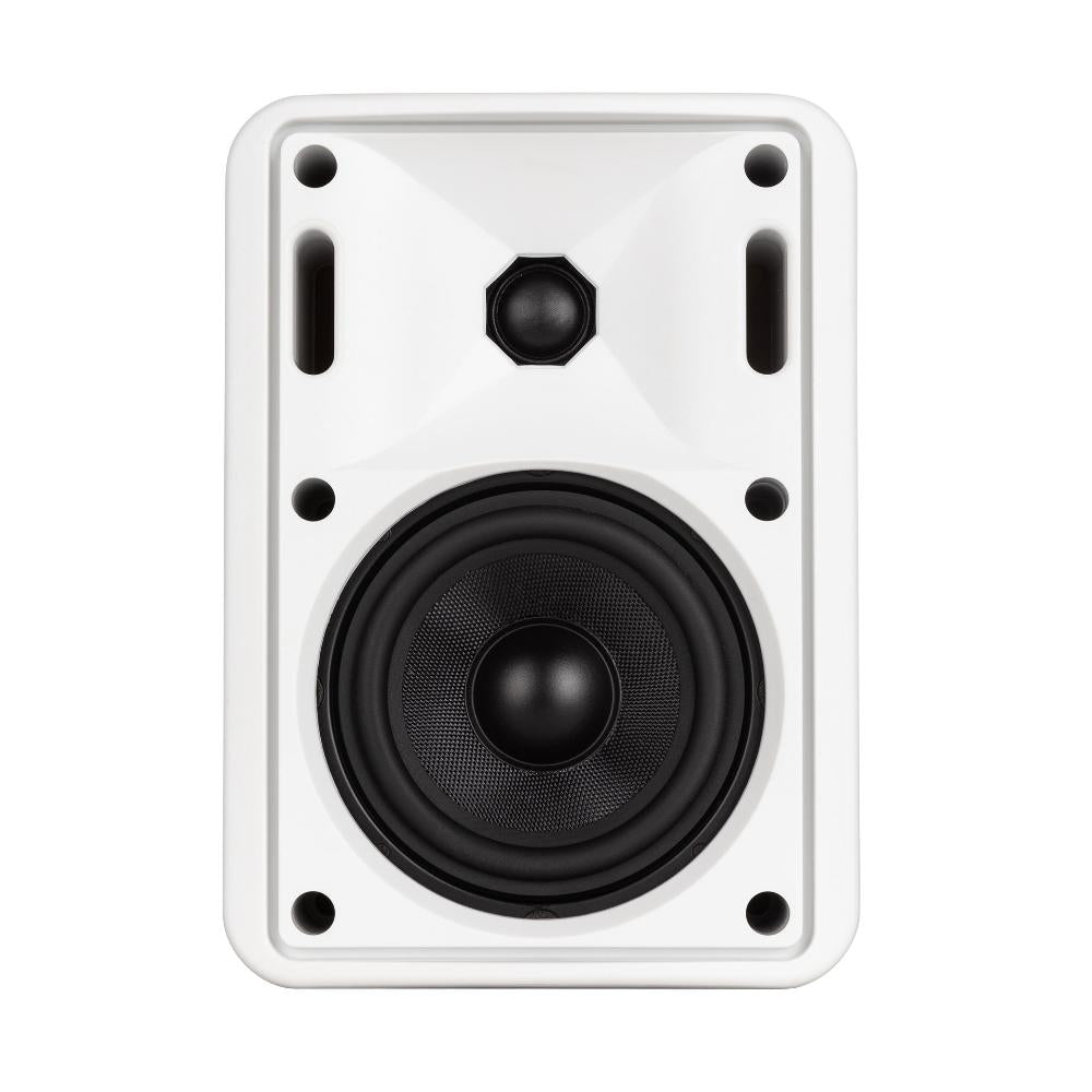 RCF væghøjttaler 2-vejs 4" sæt (2 styk) 40W 100 V IP55, Hvid