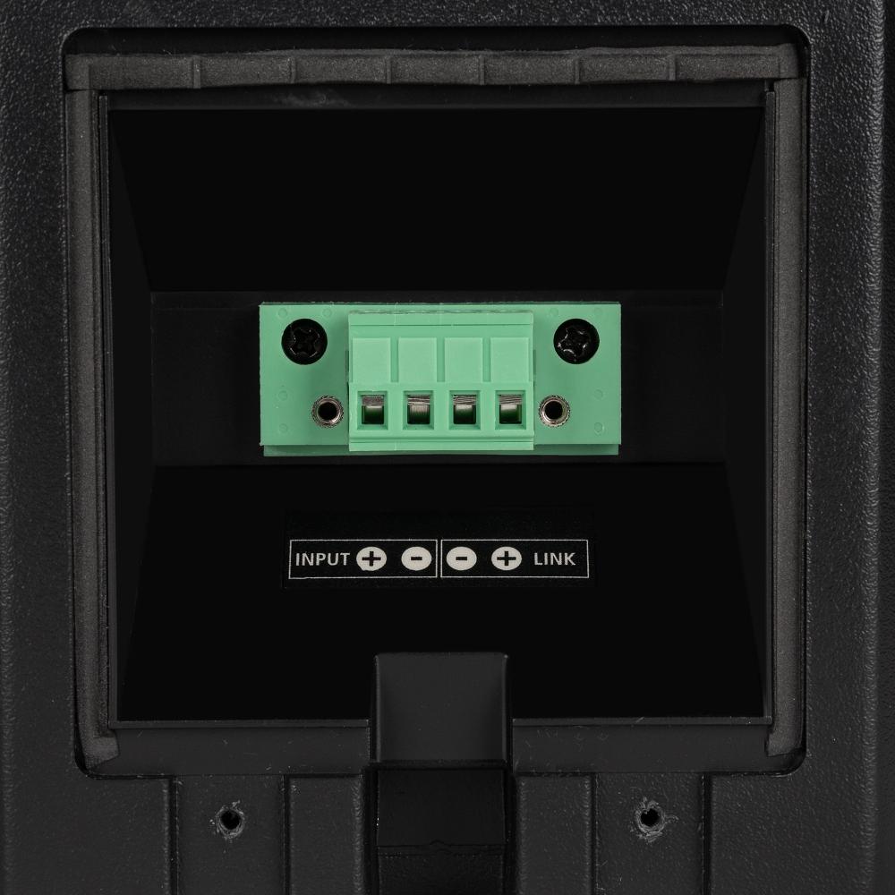 RCF Wandlautsprecher 2-Wege 4"-Set (2 Stück) 40W 100 V IP55, Schwarz