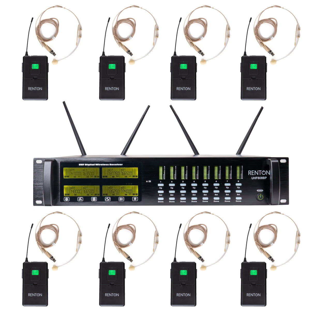 Renton Pro Wireless Headset (8 Kanäle)