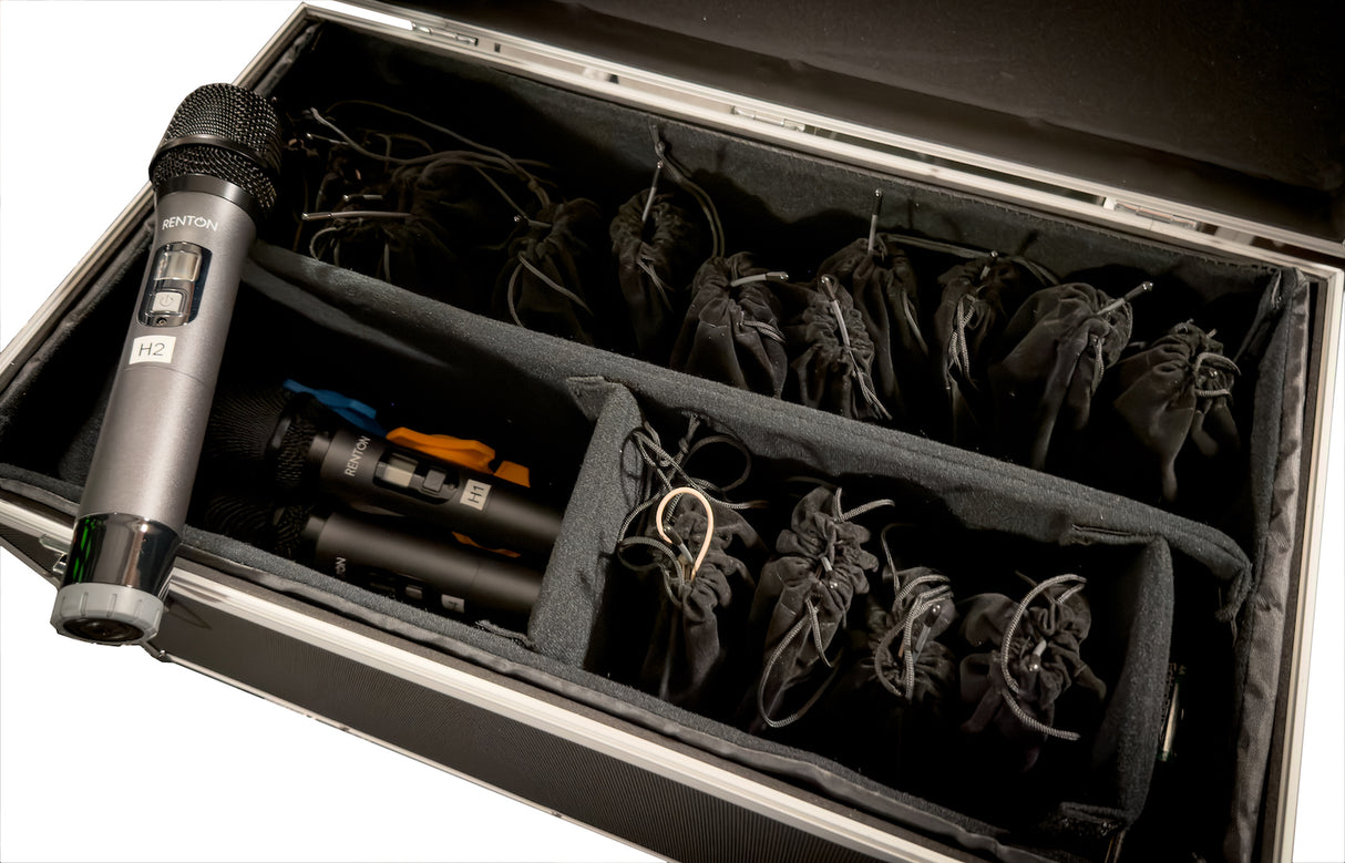 Renton Rack Wireless-System (20 Headsets)