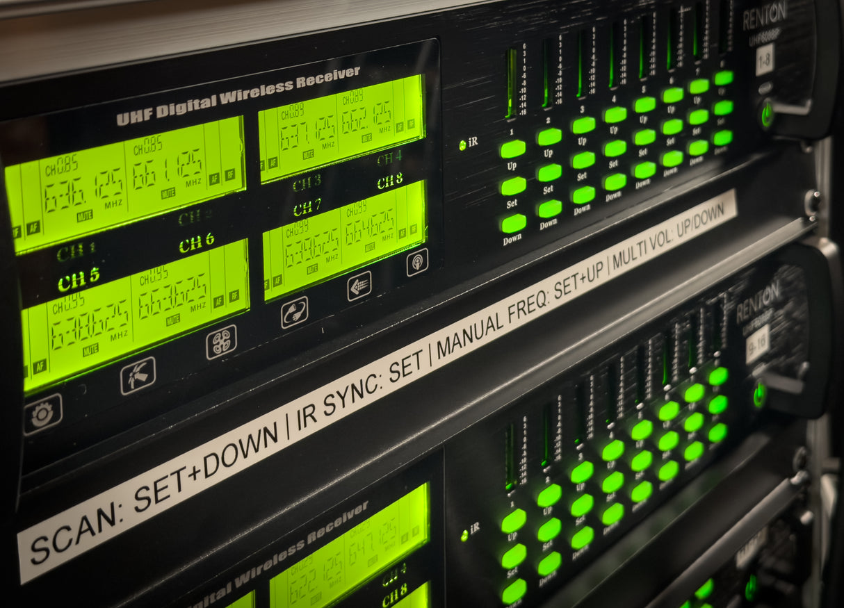 Renton Rack Wireless System (16 Handgeräte)