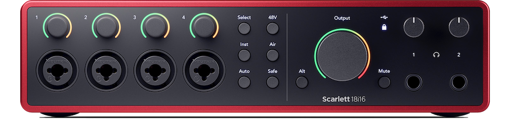 Focusrite SCARLETT4 18I16 Premium Audiointerface