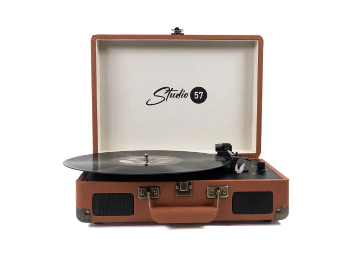 Studio 57 Dolly-Plattenspieler (Braun)
