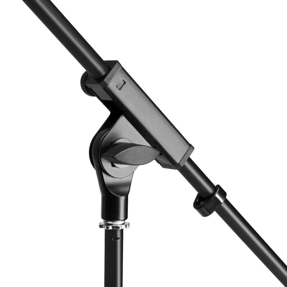 Adam Hall Stands S 10 B - Mikrofonstativ mit Galgenarm und arretierbaren Beinen