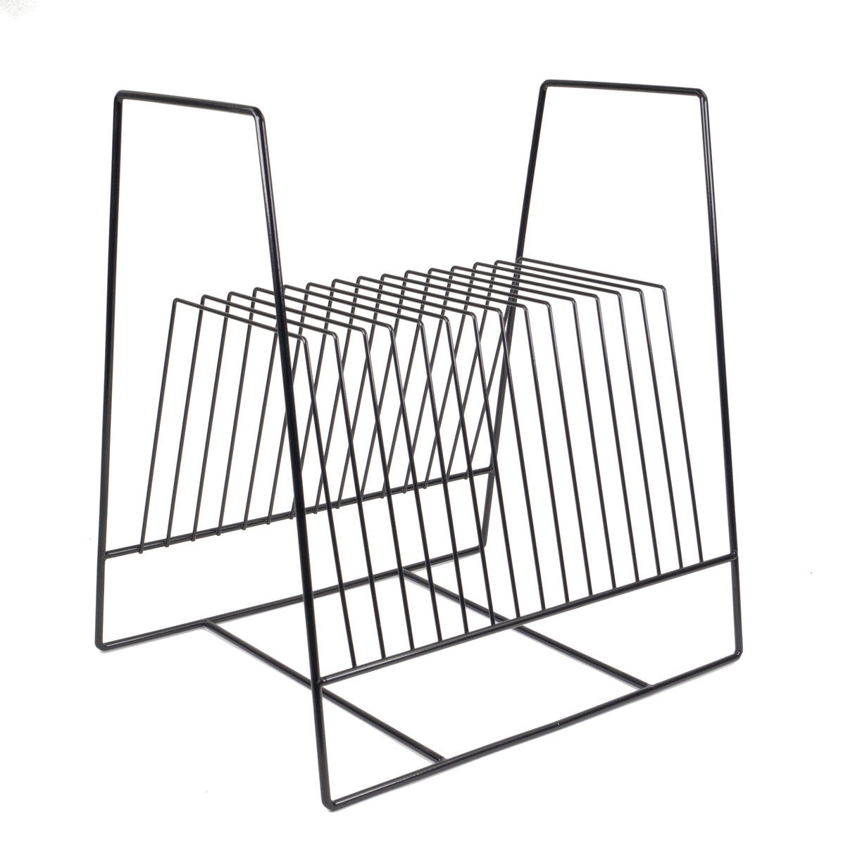 Studio 57 Metall Vinylplattenständer (Schwarz) 2 stük