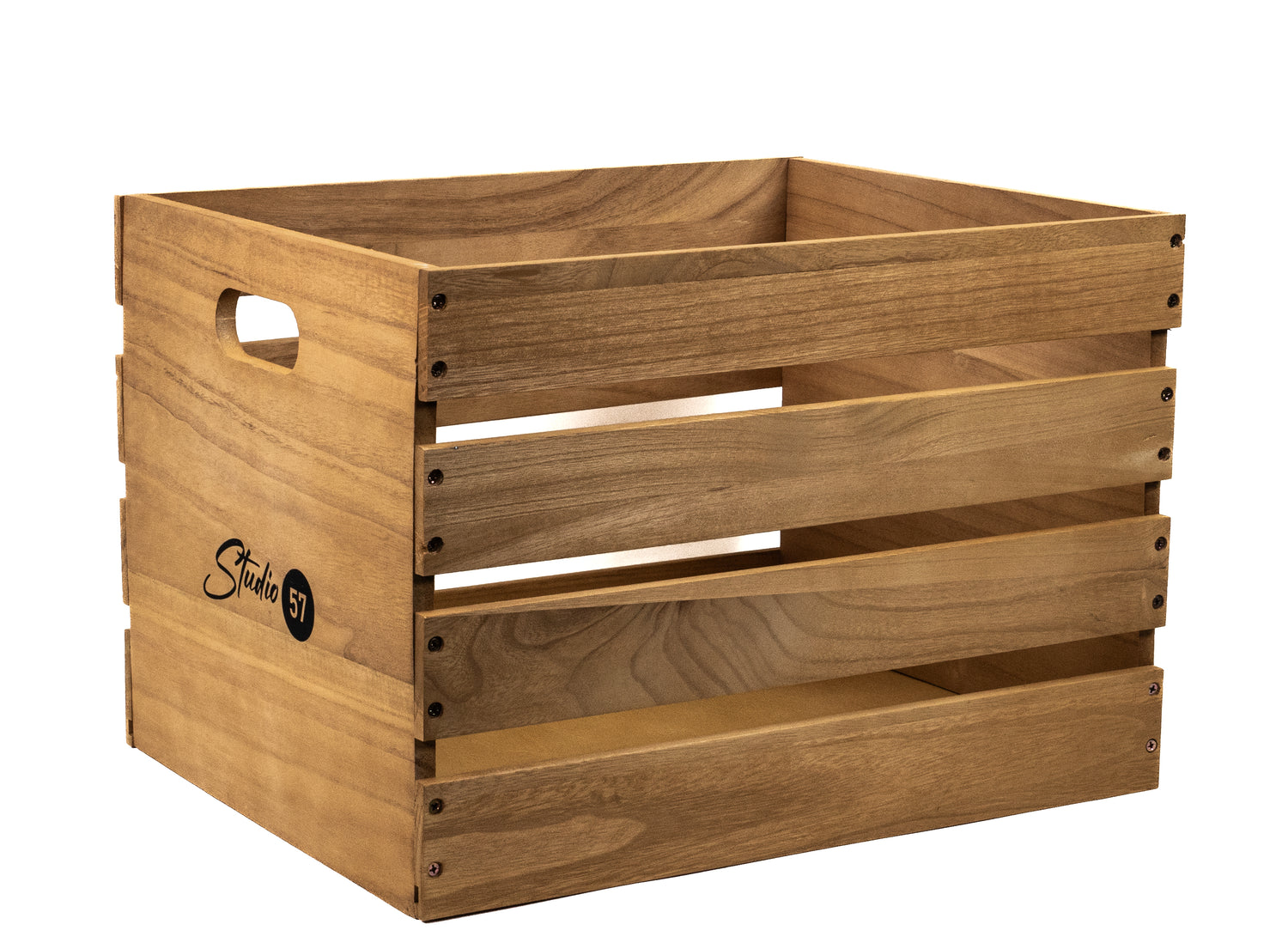 Studio 57 Vinyl-Schallplattenaufbewahrungsbox (Holz)