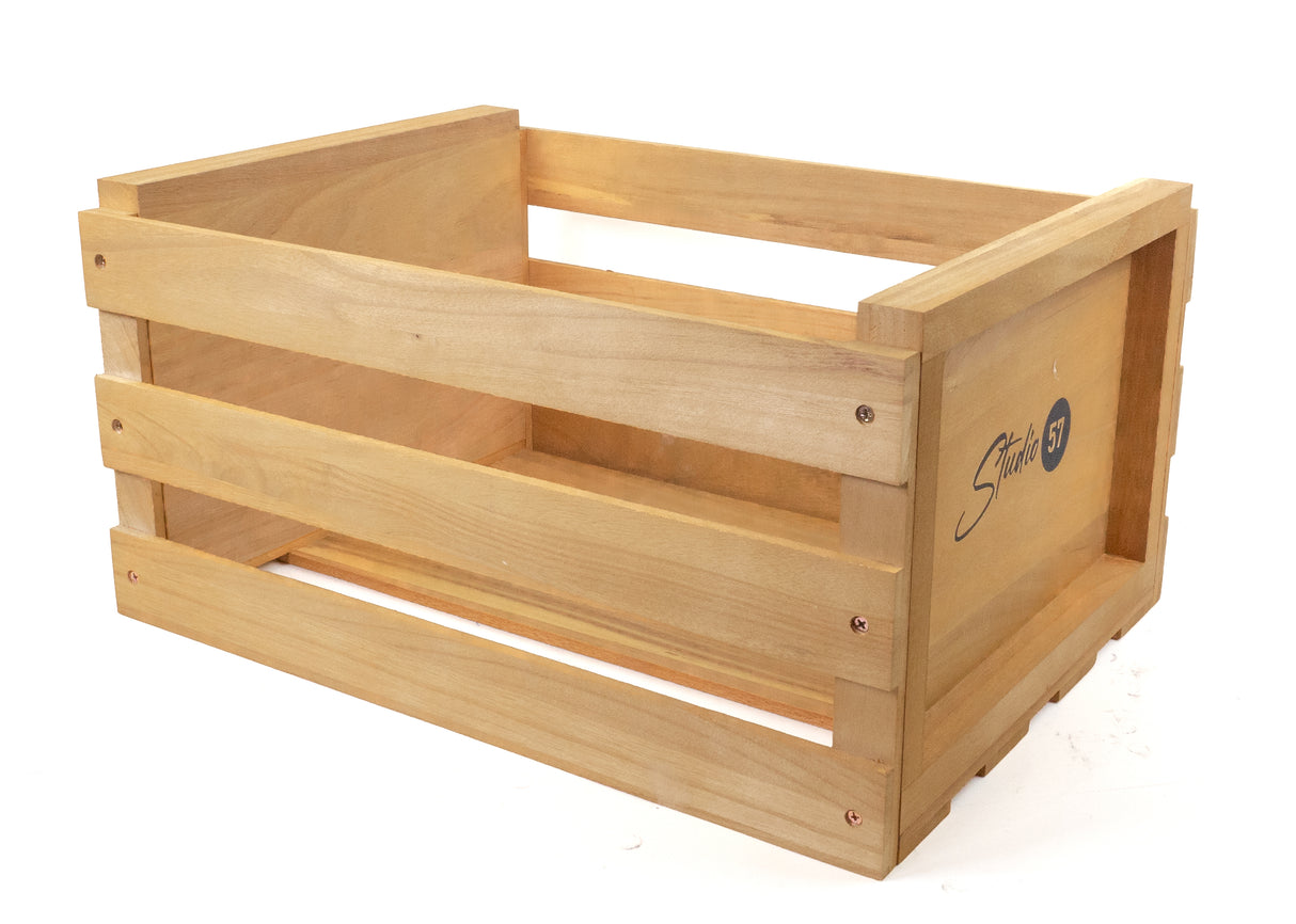 Studio 57 Vinyl-Schallplattenaufbewahrungsbox (Holz)
