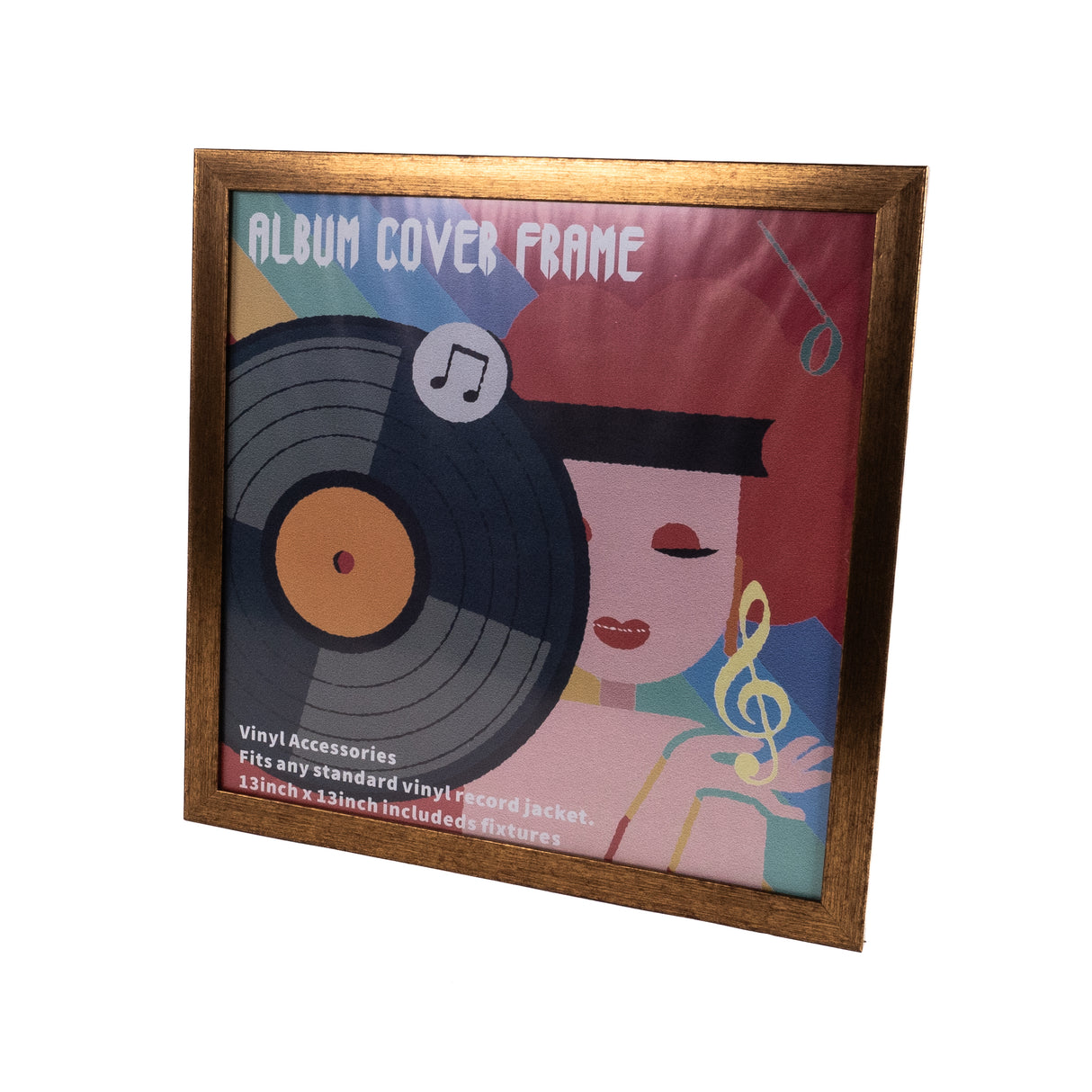 Studio 57 Rahmen für 12" Vinyl-Schallplatte (Braun)