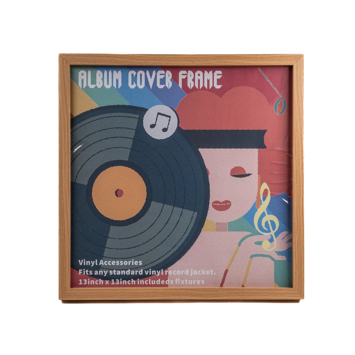 Studio 57 Rahmen für 12" Vinyl-Schallplatte (Natur)