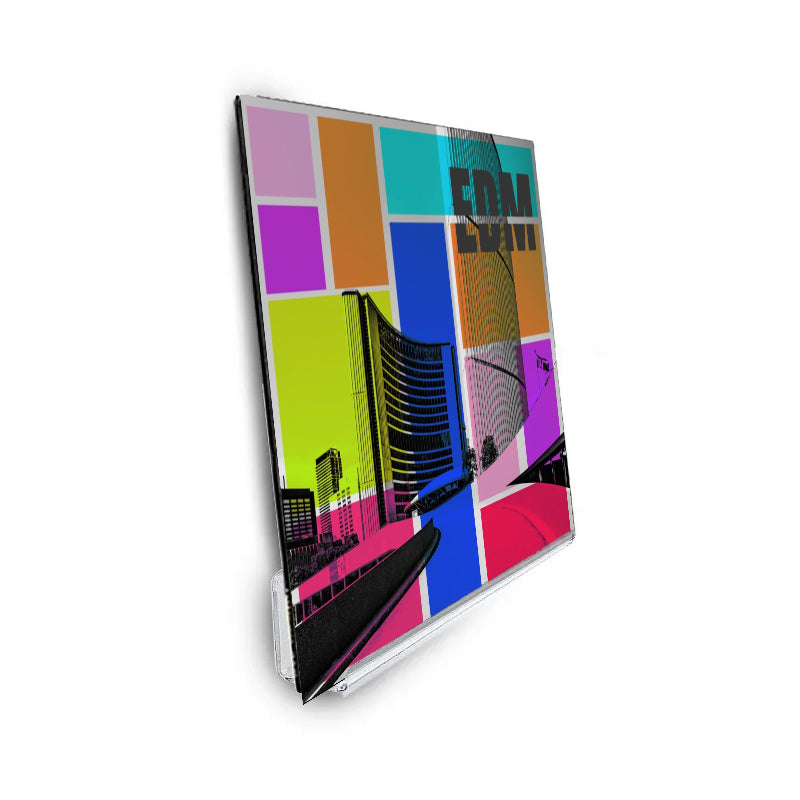 Studio 57 Regal für Vinylplatten (Transparent)