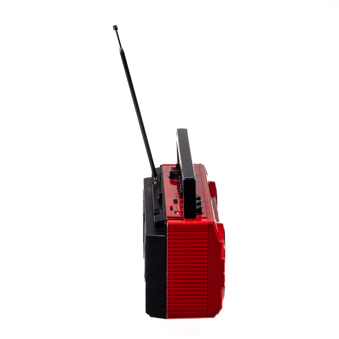 Studio 57 - Kassettenspieler m. FM & Bluetooth, Rot
