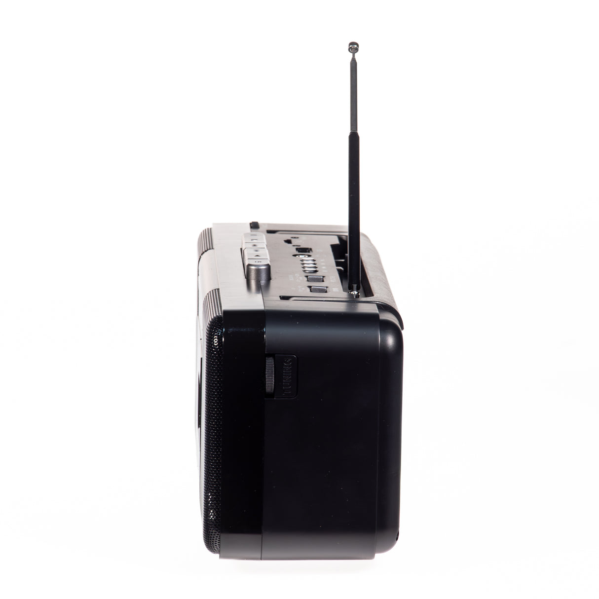 Studio 57 - Kassettenabspieler m. FM & Bluetooth, Black + Kassette