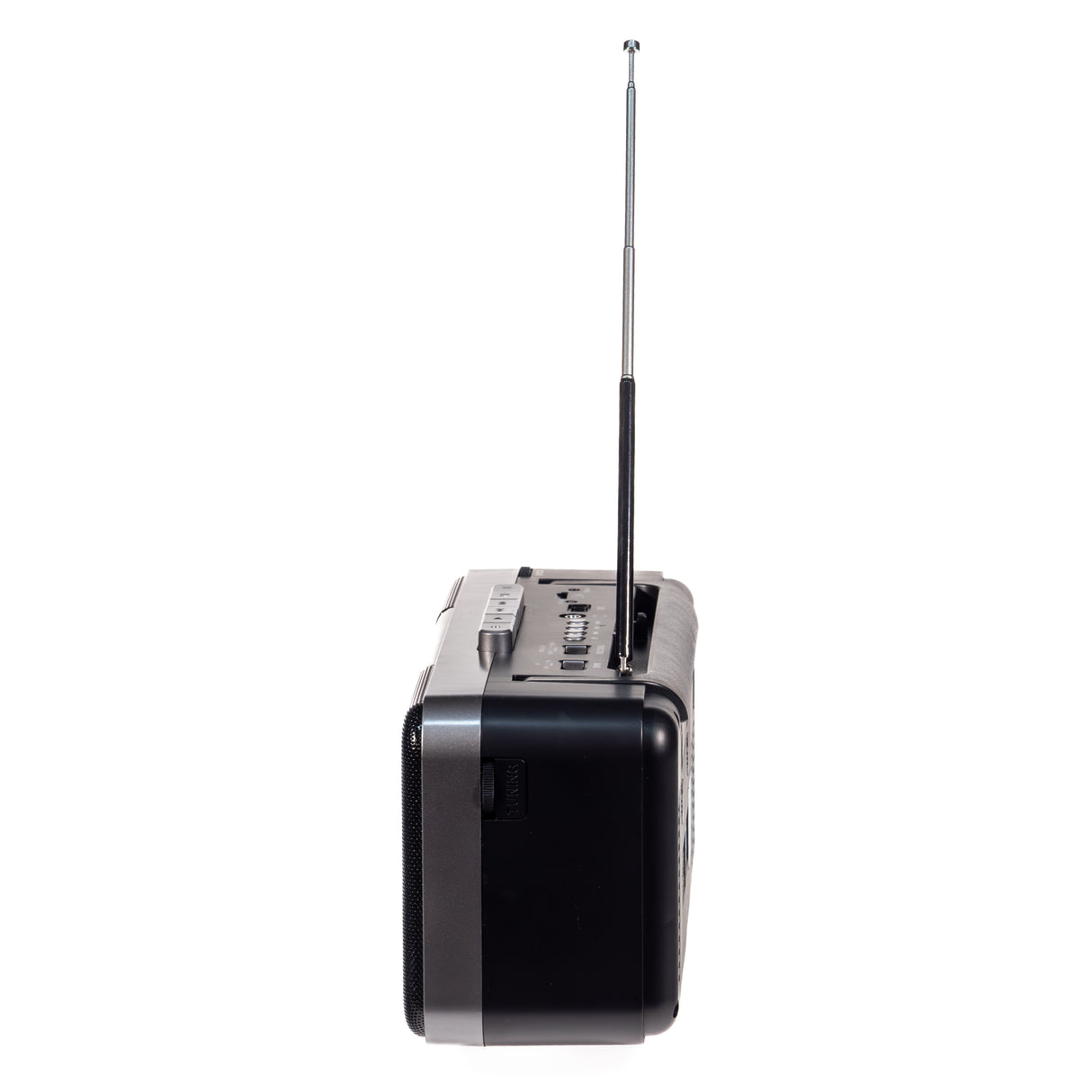 Studio 57 - Kassettenabspieler m. FM & Bluetooth, Grau + Kassette