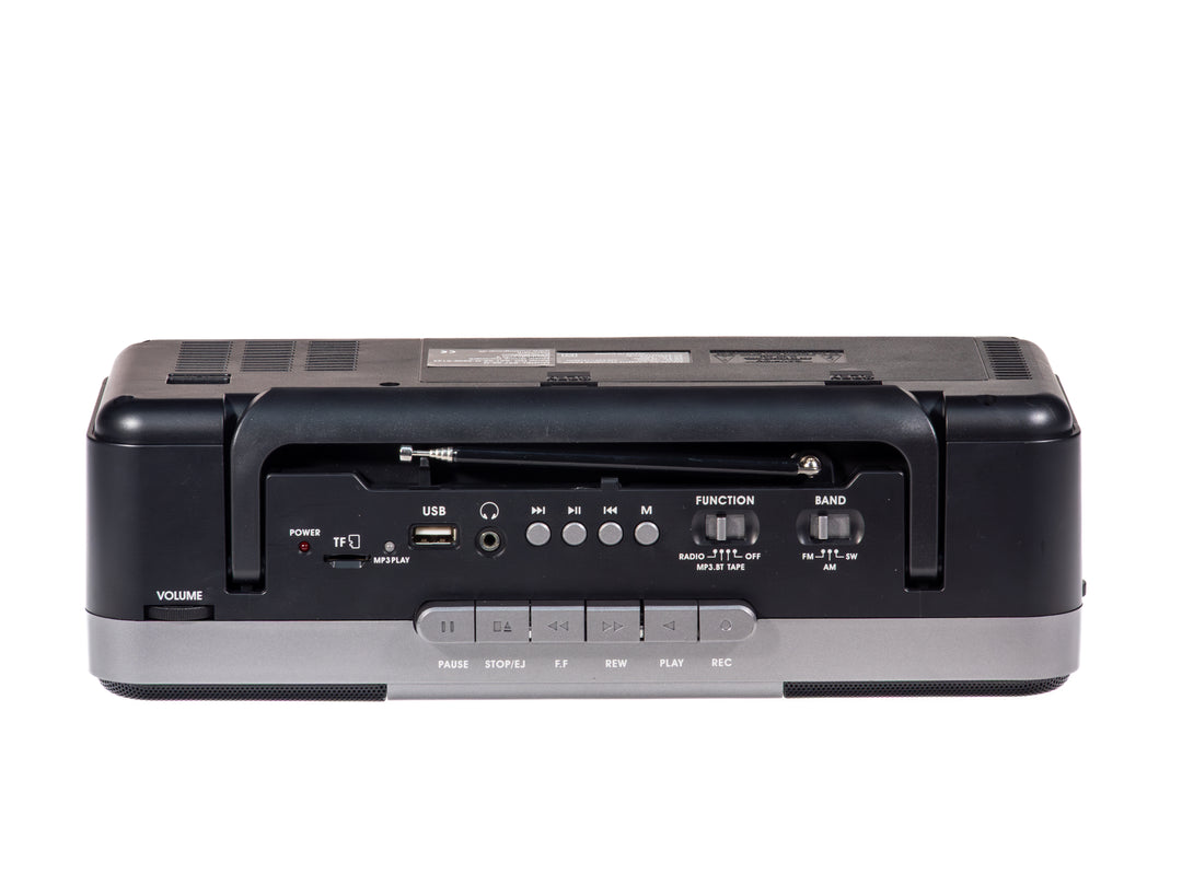 Studio 57 - Kassettenspieler m. FM & Bluetooth, Grau