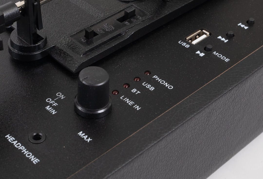 Studio 57 Journey Plattenspieler (Schwarz)