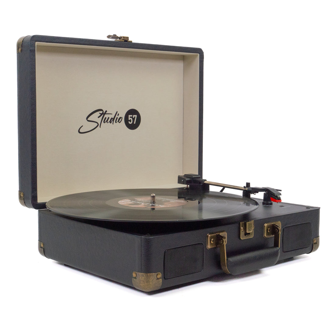 Studio 57 Journey Plattenspieler (Schwarz)